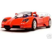 Pagani Zonda C12 Red 1/18 Diecast Model Car by Motormax