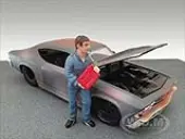 Mechanic Dan Figurine for 1/24 Scale Model Car by American Diorama
