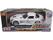 Mercedes-Benz SLS AMG GT3 7 White ""GT Racing"" Series 1/24 Diecast Model Car by Motormax