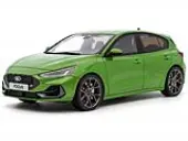 2022 Ford Focus MK5 ST Phase 2 Mean Green Metallic Limited Edition to 2000 pieces Worldwide 1/18 Model Car by Otto Mobile