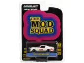 1967 Ford Mustang Fastback Cream 55 Thrill Circus By Karnes ""The Mod Squad"" (1968-1973) TV Series ""Hollywood Series"" Release 36 1/64 Diecast Model Ca