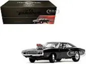 Doms Dodge Charger R/T Black ""Fast &amp; Furious"" (2009) Movie ""TrueSpec"" Series 1/24 Diecast Model Car by Jada