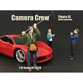 Camera Crew Figure III ""Boom Operator"" For 118 Scale Models by American Diorama