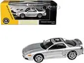 Mitsubishi 3000GT GTO Silver Metallic with Sunroof 1/64 Diecast Model Car by Paragon Models