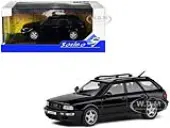1995 Audi Avant RS2 Brilliant Black with Roofrack 1/43 Diecast Model Car by Solido