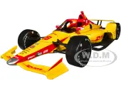 Dallara IndyCar 28 Romain Grosjean ""DHL"" Andretti Autosport ""NTT IndyCar Series"" (2023) 1/18 Diecast Model Car by Greenlight