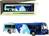 Proterra ZX5 Battery-Electric Transit Bus 140 Express ""Mission College"" Santa Clara Valley (California) White and Blue ""The Bus &amp; Motorcoach Coll
