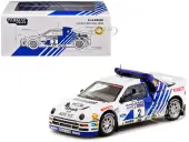 Ford RS200 2 Stig Blomqvist - Bruno Berglund ""Lombard RAC Rally"" (1986) ""Hobby64"" Series 1/64 Diecast Model Car by Tarmac Works