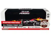 ""108th Indianapolis 500"" (2024) ""All Penske Front Row"" Set of 3 IndyCars 1/64 Diecast Model Cars by Greenlight