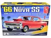 Skill 2 Model Kit 1966 Chevrolet Nova SS 2-in-1 Kit 1/25 Scale Model by AMT