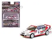 Mitsubishi Lancer Evolution RHD (Right Hand Drive) 8 Kenneth Eriksson - Staffan Parmander ""Rallye Monte-Carlo"" (1993) ""Global64"" Series 1/64 Diecast