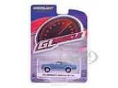 1973 Chevrolet Chevelle SS 454 Light Blue Metallic and Silver ""GreenLight Muscle"" Series 29 1/64 Diecast Model Car by Greenlight