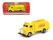 1947 Coca Cola Delivery Bottle Truck Yellow 1/87 Diecast Model by Motor City Classics