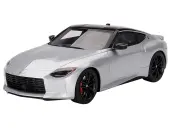2023 Nissan Z Performance Brilliant Silver Metallic with Black Top 1/18 Model Car by Top Speed