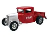 1932 Ford Pickup Truck ""So-Cal Speed Shop"" Red and White Limited Edition to 500 pieces Worldwide 1/18 Diecast Model Car by ACME