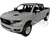 2019 RAM 1500 Laramie Crew Cab Pickup Truck Gray ""Timeless Legends"" Series 1/27 Diecast Model Car by Motormax