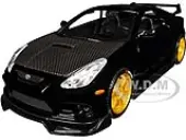Toyota Celica GT-S Black with Carbon Hood and Sunroof ""Maisto Design Tokyo Mod"" Series 1/24 Diecast Model Car by Maisto