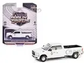 2023 Ram 3500 Laramie Dually Pickup Truck ""LAPD (Los Angeles Police Department)"" White ""Dually Drivers"" Series 15 1/64 Diecast Model Car by Greenligh