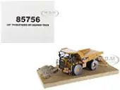CAT Caterpillar 770 Off-Highway Truck Yellow (Weathered) with Operator ""Weathered"" Series 1/50 Diecast Model by Diecast Masters