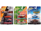 Johnny Lightning ""2-Packs"" 2024 Release 1 Set A of 6 pieces 1/64 Diecast Model Cars by Johnny Lightning