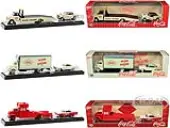 Auto Haulers ""Coca-Cola"" Set of 3 pieces Release 20 Limited Edition to 8400 pieces Worldwide 1/64 Diecast Models by M2 Machines