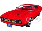 1971 Ford Mustang Mach 1 Red James Bond 007 ""Diamonds are Forever"" (1971) Movie ""James Bond Collection"" Series 1/24 Diecast Model Car by Motormax