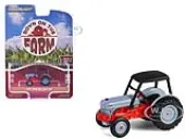 1952 Ford 8N Tractor Red and Gray with Black Canopy ""Down on the Farm"" Series 10 1/64 Diecast Model by Greenlight