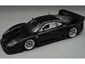 Ferrari F40 LM Black with Silver Enkei Rims ""Press Version"" (1996) ""Mythos Series"" Limited Edition to 40 pieces Worldwide 1/18 Model Car by Tecnomode