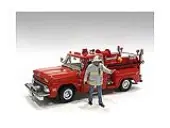 ""Firefighters"" Fire Captain Figure for 1/18 Scale Models by American Diorama