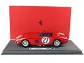 Ferrari 250 GTO 27 Fernand Tavano - Bob Grossman ""24 Hours of Le Mans"" (1964) with DISPLAY CASE Limited Edition to 200 pieces Worldwide 1/18 Model Ca