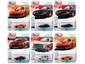 Auto World Premium 2024 Set A of 6 pieces Release 2 1/64 Diecast Model Cars by Auto World