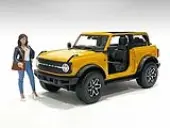 ""The Dealership"" Customer IV Figurine for 1/18 Scale Models by American Diorama
