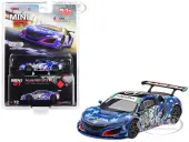 Acura NSX GT3 93 ""Statue of Liberty"" 2017 IMSA Watkins Glen Limited Edition to 3600 pieces Worldwide 1/64 Diecast Model Car by Mini GT