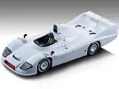 1977 Porsche 936 Gloss White Press Version ""Mythos Series"" Limited Edition to 60 pieces Worldwide 1/18 Model Car by Tecnomodel