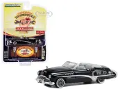 1949 Buick Roadmaster Rivera Convertible Black ""Busted Knuckle Garage Car Detailing"" ""Busted Knuckle Garage"" Series 2 1/64 Diecast Model Car by Green