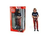 1977 Monaco GP James Hunt Standing Signing Autographs Figurine for 1/18 by Le Mans Miniatures