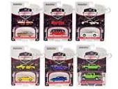 Barrett Jackson ""Scottsdale Edition"" Set of 6 Cars Series 12 1/64 Diecast Model Cars by Greenlight