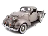 1937 Studebaker Pickup Truck Titanium 1/24 Diecast Model Car by Unique Replicas