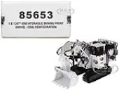 CAT Caterpillar 6060 Hydraulic Mining Front Shovel Coal Configuration White ""High Line Series"" 1/87 (HO) Diecast Model by Diecast Masters