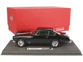 1961 Ferrari GTE 22 Serie I S/N 2999GT Black with Green Interior with DISPLAY CASE Limited Edition to 68 Pieces Worldwide 1/18 Model Car by BBR