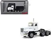 Mack 603 Short Day Cab White 1/87 (HO) Plastic Model Car by Promotex