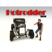""Hotrodders"" Derek Figure For 118 Scale Models by American Diorama
