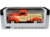 1941 Plymouth Pickup Truck ""Case"" Orange and Yellow 1/24 Diecast Model Car by SpecCast