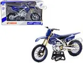 Yamaha YZ450F Dirt Bike Motorcycle Blue and Black 1/6 Diecast Model by New Ray