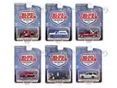 ""Blue Collar Collection"" Set of 6 pieces Series 12 1/64 Diecast Model Cars by Greenlight