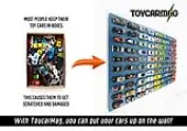 10 piece Clip-On Magnets Clip and Display for 1/64-1/55-1/76 Scale Model Cars by Toyscarmag