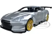 2009 Nissan GT-R (R35) Ben Sopra Silver ""I Love the 2000s"" Series 1/24 Diecast Model Car by Jada