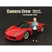 Camera Crew Figure IV ""Pretty Reporter"" For 124 Scale Models by American Diorama