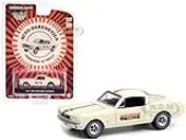 1965 Ford Mustang Fastback 56 Cream Auto Daredevils ""Tournament Of Thrills"" ""Hobby Exclusive"" 1/64 Diecast Model Car by Greenlight