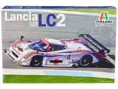 Skill 3 Model Kit Lancia LC2 ""World Sport Prototype Championship"" 1/24 Scale Model by Italeri